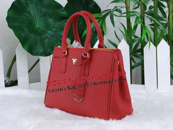 Prada Saffiano Leather Tote Bag PBN1801 Red