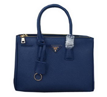 Prada Saffiano Leather Tote Bag PBN1801 Royal