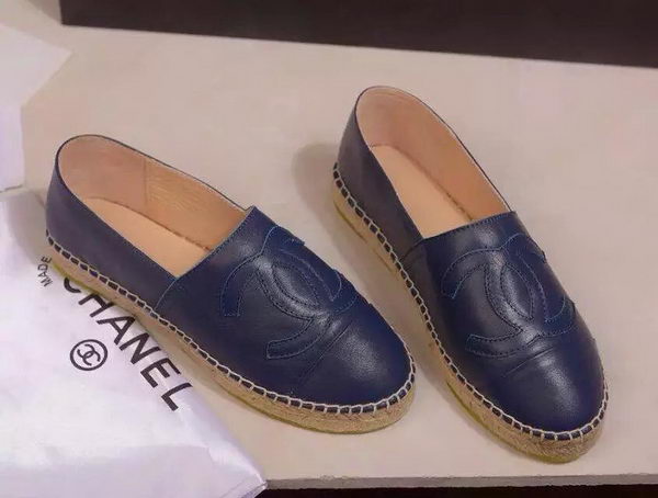 Chanel Leather Toe Flat CH1015LRF Blue