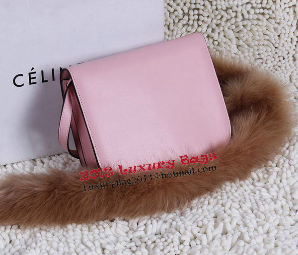 Celine Classic Box Small Flap Bag Calfskin C88007T Pink