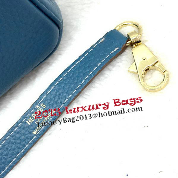 Hermes Birkin 25CM Tote Bag Original Leather H25T Blue