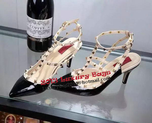 Valentino Patent Leather Pump VT488 Black