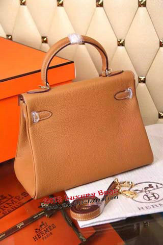 Hermes Kelly 32cm Shoulder Bag Calfskin Leather K32CL