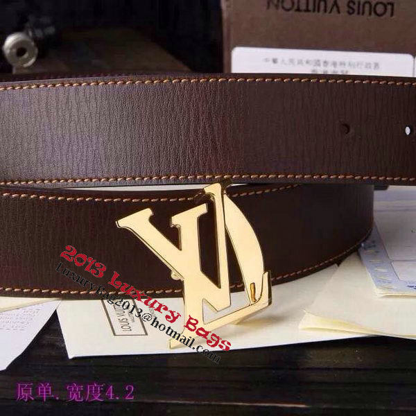 Louis Vuitton Belt LV0048 Brown