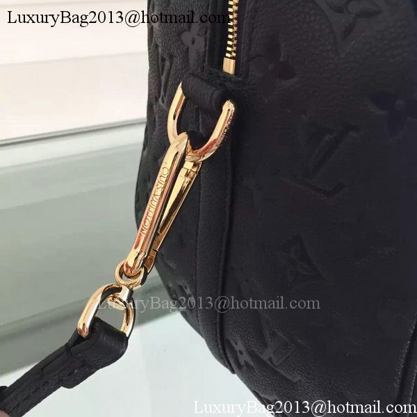 Louis Vuitton Monogram Empreinte Speedy BANDOULIERE 30 M91330 Black