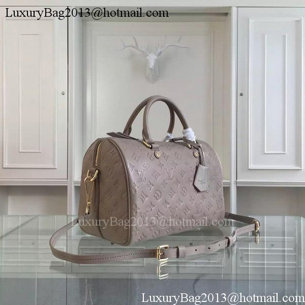 Louis Vuitton Monogram Empreinte Speedy BANDOULIERE 30 M91330 Grey