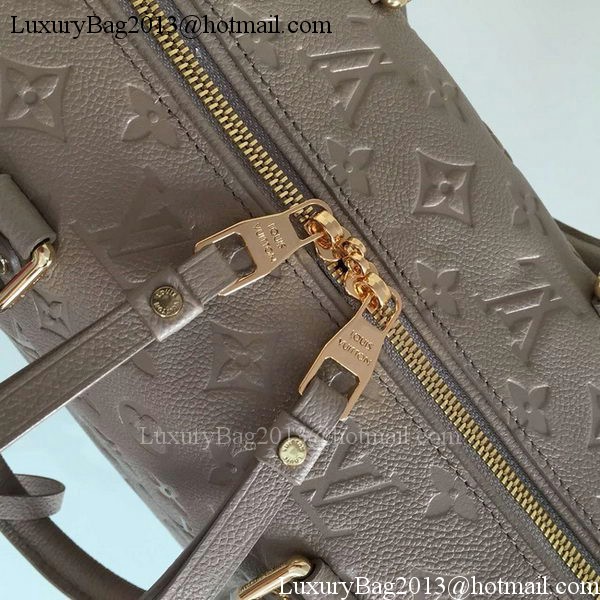 Louis Vuitton Monogram Empreinte Speedy BANDOULIERE 30 M91330 Grey