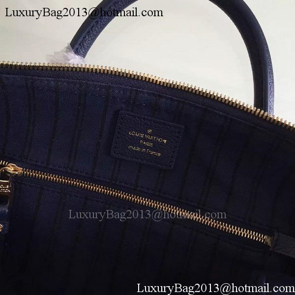 Louis Vuitton Monogram Empreinte Speedy Bandouliere 25 M91337 Royal