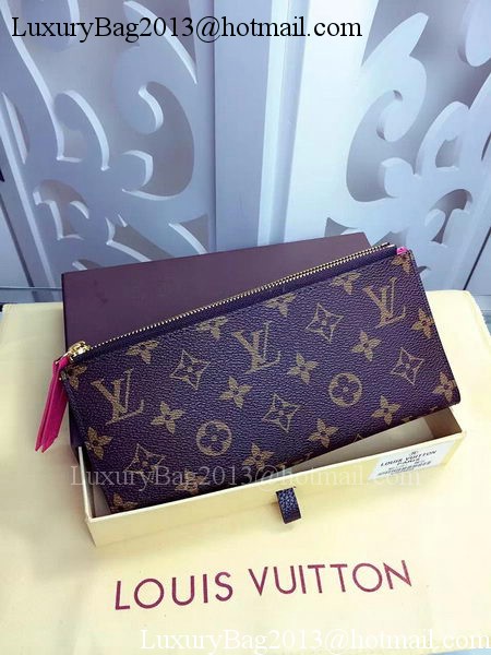 Louis Vuitton Monogram Canvas ADELE WALLET M61287 Rose