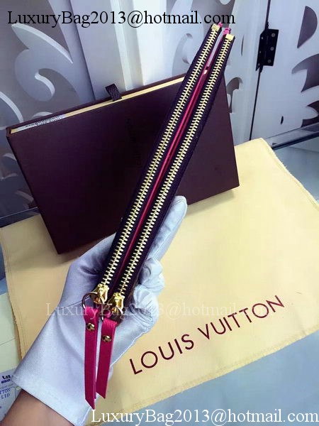 Louis Vuitton Monogram Canvas ADELE WALLET M61287 Rose