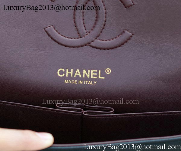 Chanel 2.55 Series Flap Bag Black Cannage Pattern A1112 Gold