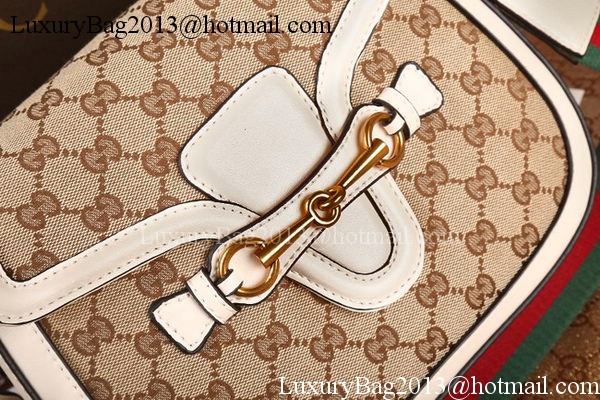 Gucci Lady Web GG Canvas Shoulder Bag 383848