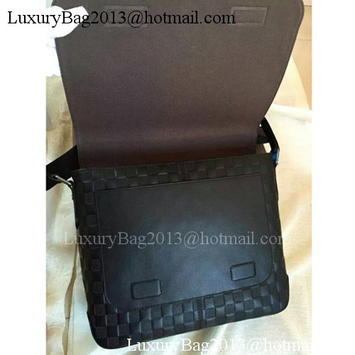 Louis Vuitton Damier Infini Leather District MM N41284 Onyx