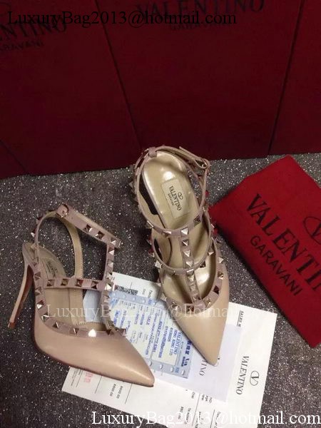 Valentino Leather Pump VT657 Apricot