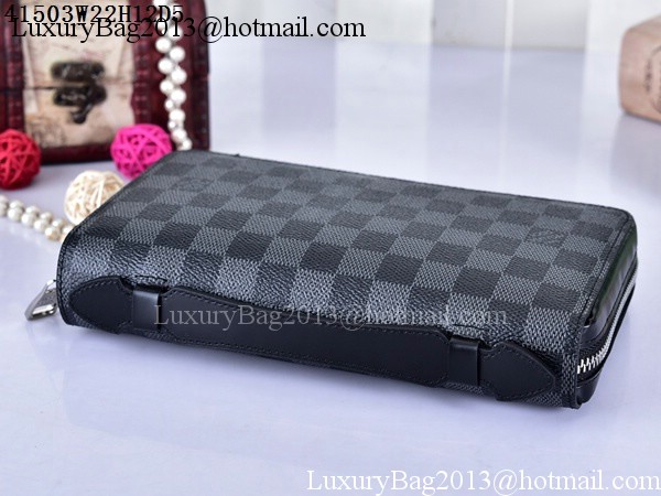 Louis Vuitton Damier Gaphite Canvas ZIPPY XL WALLET N41503