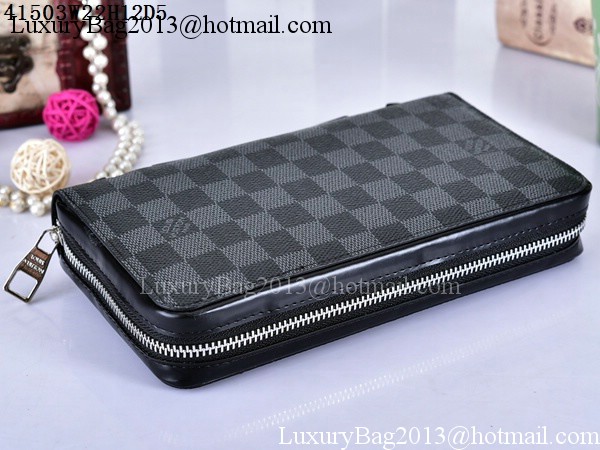 Louis Vuitton Damier Gaphite Canvas ZIPPY XL WALLET N41503