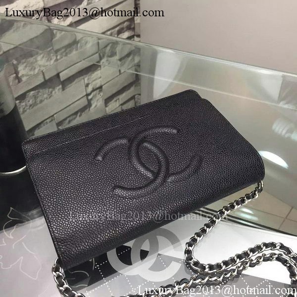 Chanel Flap Shoulder Bag Cannage Pattern A5373 Black