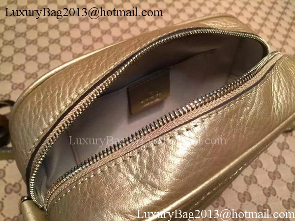 Gucci Soho Calfskin Leather Disco Bag 308364 Gold