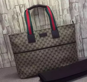 Gucci GG Plus Diaper Tote Bags 155524 Brown