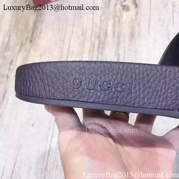 Gucci Slippers Leather GG763 Pentagramme