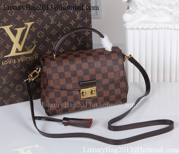 Louis Vuitton Damier Ebene Canvas CROISETTE Bag N41581