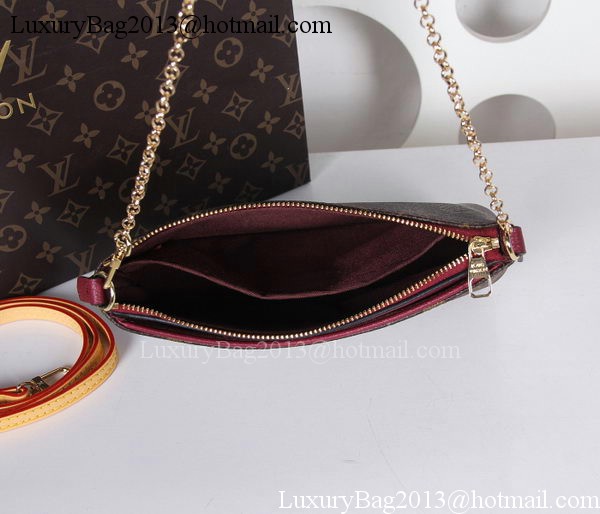 Louis Vuitton M41638  Monogram Canvas PALLAS CLUTCHES Purple