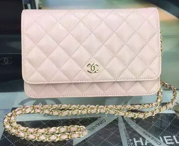 Chanel mini Flap Bag Pink Cannage Pattern A8373 Gold