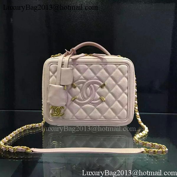 Chanel Shoulder Bag Original Calfskin Leather CHA6678 Pink