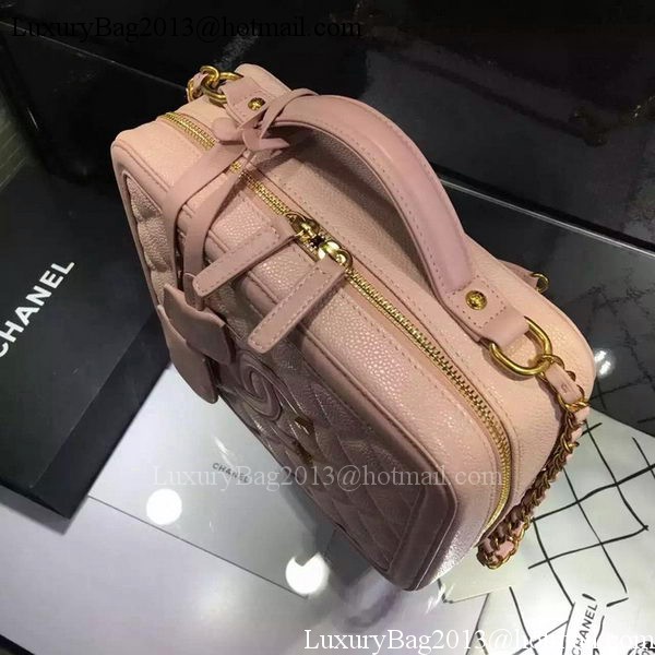 Chanel Shoulder Bag Original Calfskin Leather CHA6678 Pink