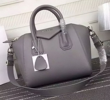 Givenchy Antigona Bag Calfskin Leather G66552 Grey