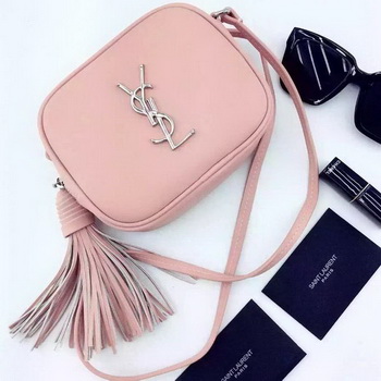 Yves Saint Laurent Monogram Blogger Bag Y16SS Pink