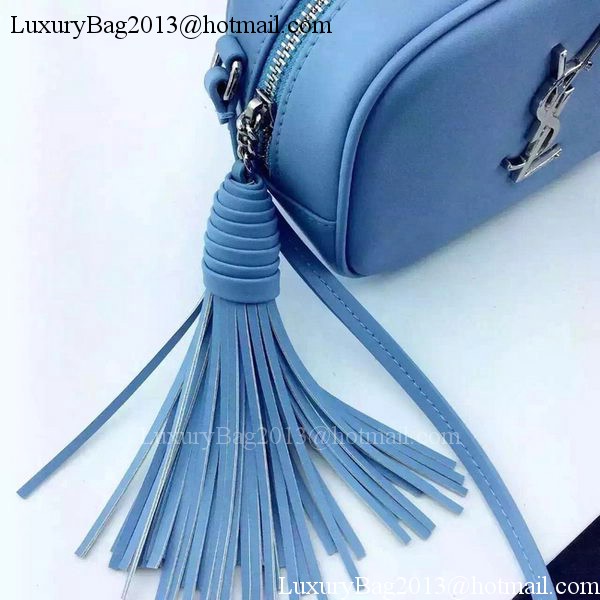 Yves Saint Laurent Monogram Blogger Bag Y16SS SKyBlue