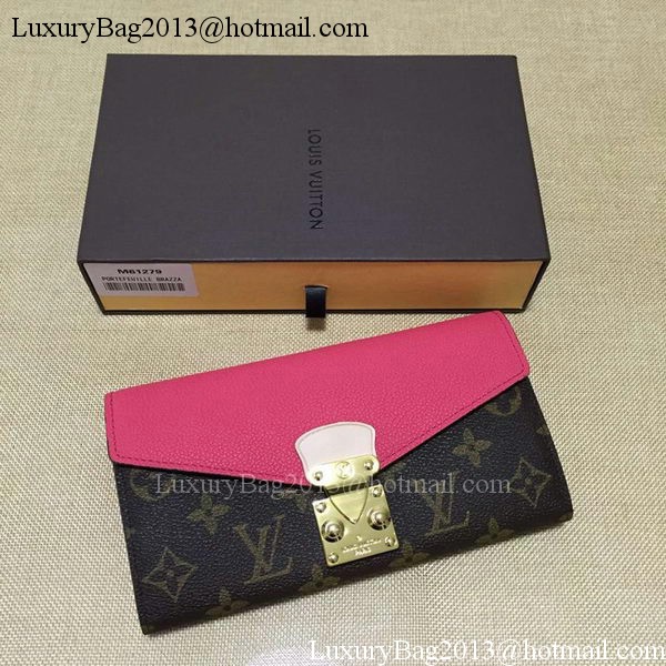 Louis Vuitton Monogram Canvas PALLAS WALLET M58413 Rose