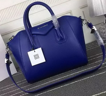 Givenchy Antigona Bag Calfskin Leather G66552 Blue