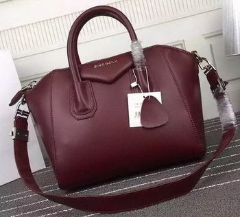 Givenchy Antigona Bag Calfskin Leather G66552 Burgundy