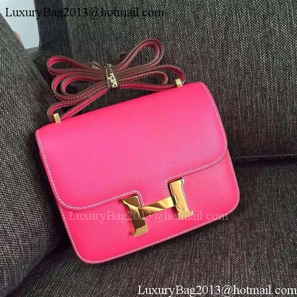 Hermes Constance Bag Calfskin Leather H9999 Rose