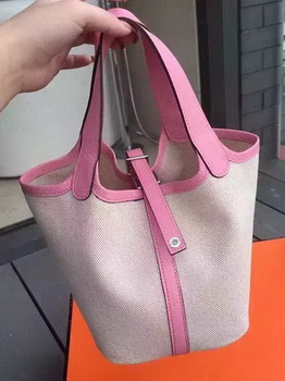 Hermes Picotin Lock 18cm Bag Canvas HPL8618T Sakura