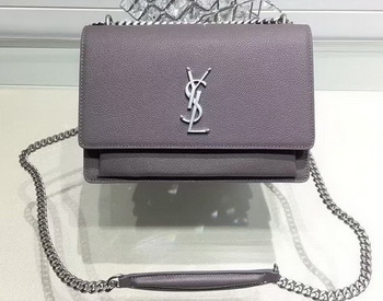 Yves Saint Laurent Cross-body Shoulder Bag Y13927 Grey