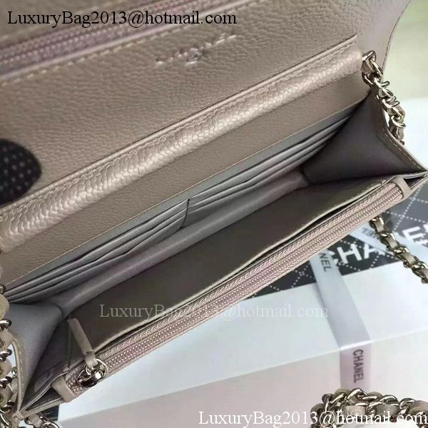 Chanel mini Flap Bag Cannage Pattern A8373 Grey