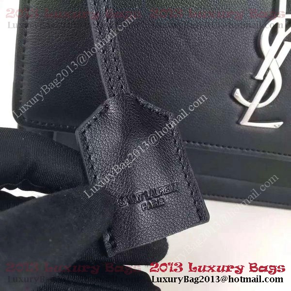 Yves Saint Laurent Cross-body Shoulder Bag Y8816 Black