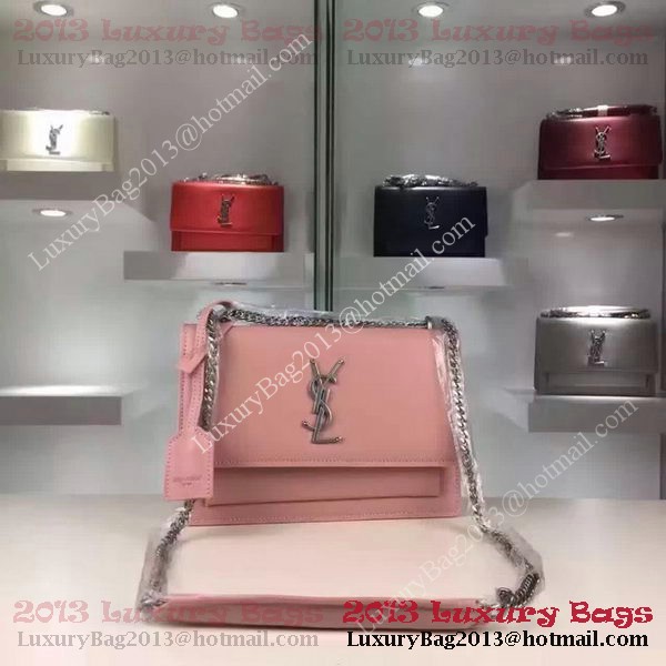 Yves Saint Laurent Cross-body Shoulder Bag Y8816 Pink