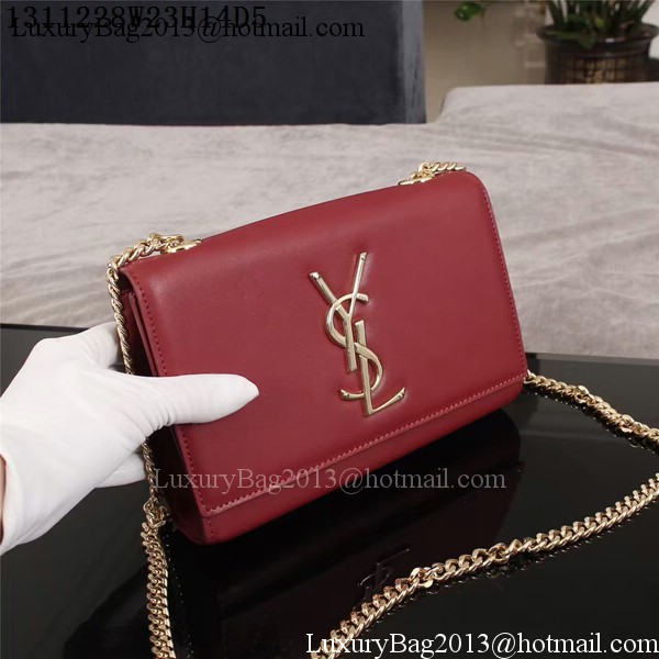 Yves Saint Laurent Monogramme Cross-body Shoulder Bag 1311228 Burgundy