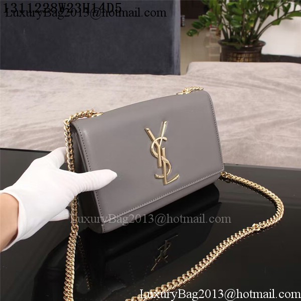 Yves Saint Laurent Monogramme Cross-body Shoulder Bag 1311228 Grey