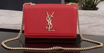 Yves Saint Laurent Monogramme Cross-body Shoulder Bag 1311228 Red