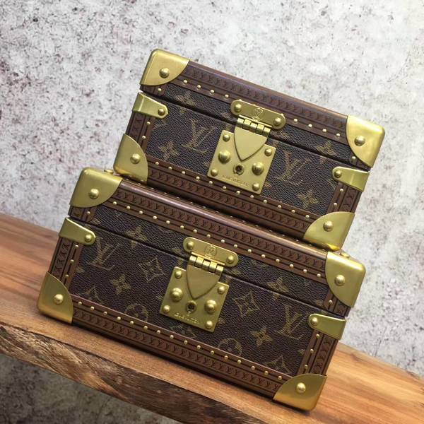 Louis Vuitton Monogram Canvas Treasure Box 40666 Dark Blue