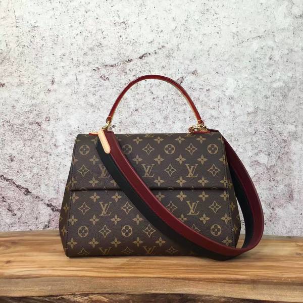 Louis Vuitton Monogram Canvas CLUNY Bag M42735 Wine