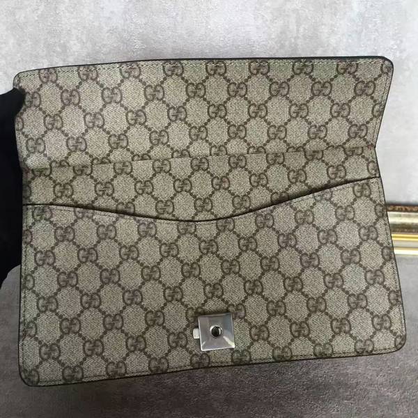 Gucci Medium Dionysus GG Canvas Shoulder Bag 400249 Red