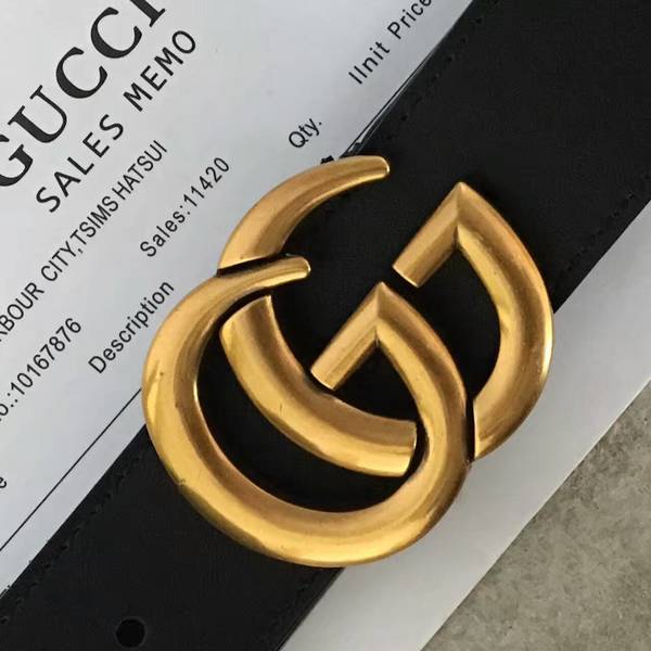 Gucci Original Calf Leather 3.5CM Belt 68884C