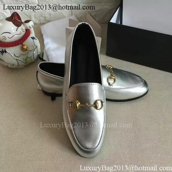 Gucci Casual Shoes GG1122 Silver