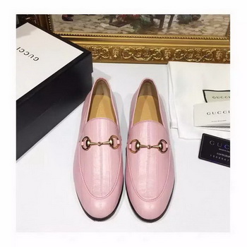 Gucci Casual Shoes Leather GG1130 Pink